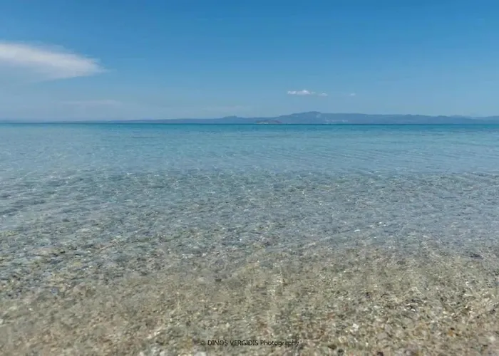 Daire Arelia Beachfront Garden View